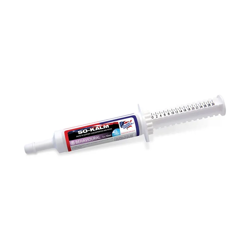 Equine America So Kalm Paste 3x10ml Doses